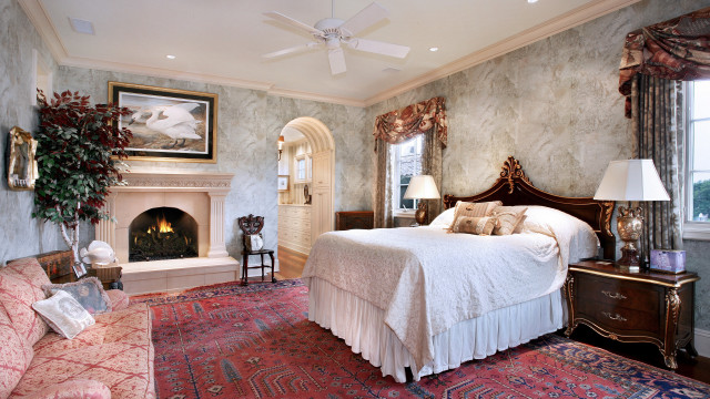 Bedroom fireplace couch rug artscrafts free wallpaper - medium preview image
