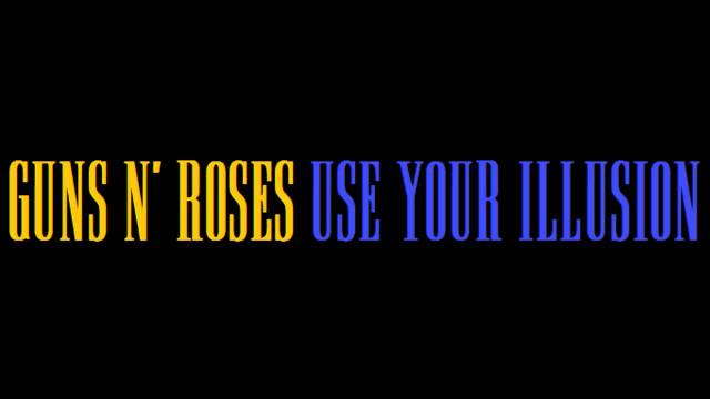 Rainbow gunsnroses illusion roses EdwardRuscha free wallpaper - medium preview image