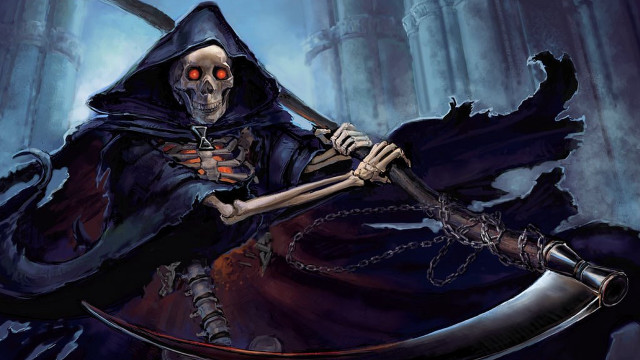 Skeleton forest moon glowing armor free wallpaper - medium preview image