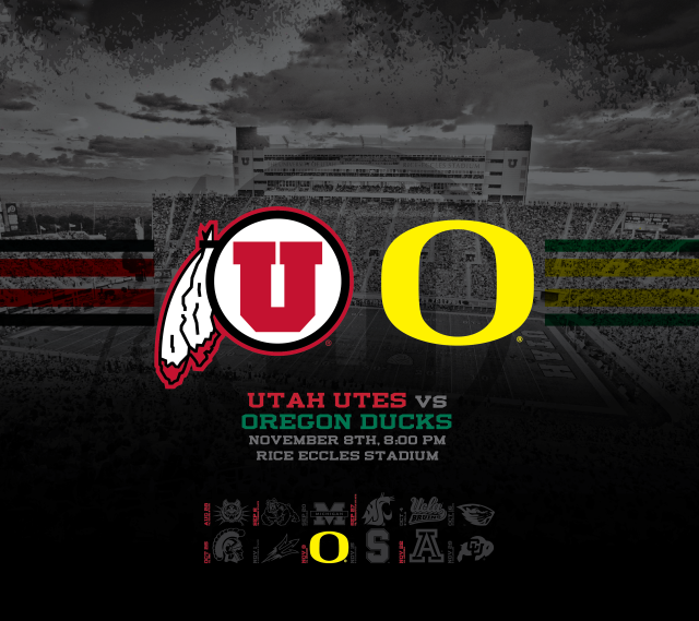 Utah utes oregon ducks football free wallpaper - medium preview image