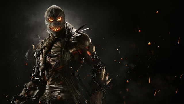 Demonic man knife mask dark free wallpaper - medium preview image