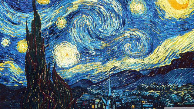 Starry night building church foreground #2 free wallpaper - medium preview image