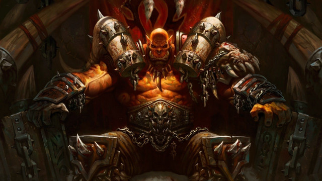 Demonic man huge arm demon free wallpaper - medium preview image