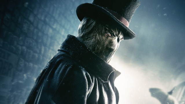 Man top hat coat alley free wallpaper - medium preview image