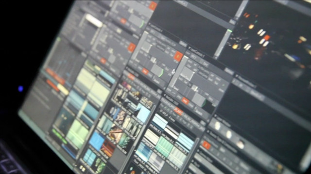 Computer screen multiple screens keyboard free wallpaper - medium preview image