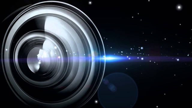 Camera lens space stars bright free wallpaper - medium preview image