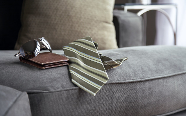 Tie wallet couch pillow sunglasses free wallpaper - medium preview image