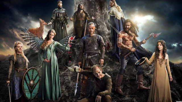Mountain warriors armored swords group free wallpaper - medium preview image