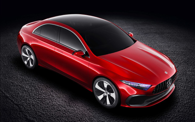 Red car top view hyperrealism free wallpaper - medium preview image