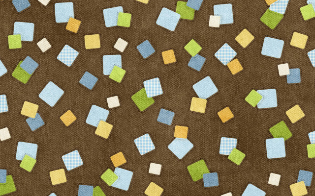Brown checkered blue green puzzle free wallpaper - medium preview image