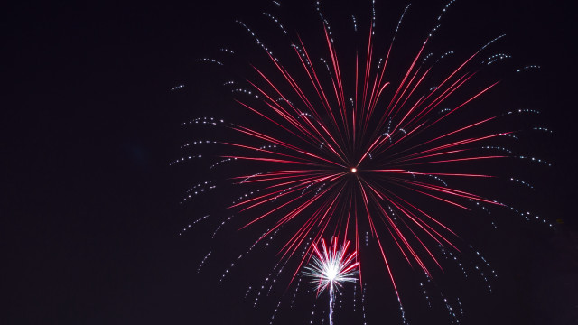 Fireworks sky star galaxy kimono free wallpaper - medium preview image