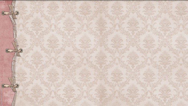 Pink beige frame red border free wallpaper - medium preview image