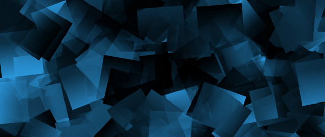 Blue abstract squares geometric cubist free wallpaper - medium preview image