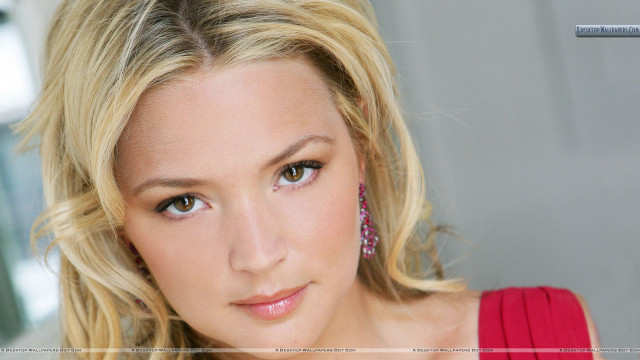 Blonde blue eyes cigarette pose free wallpaper - medium preview image