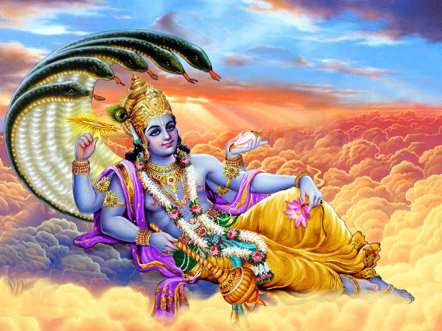 God sitting clouds snake hand free wallpaper - medium preview image