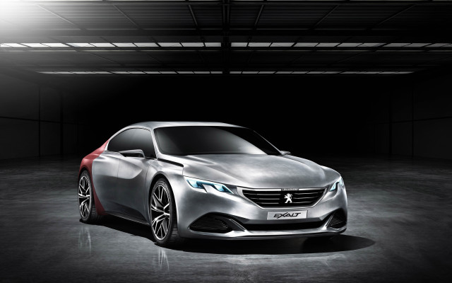 Silver car dark room light #3 free wallpaper - medium preview image
