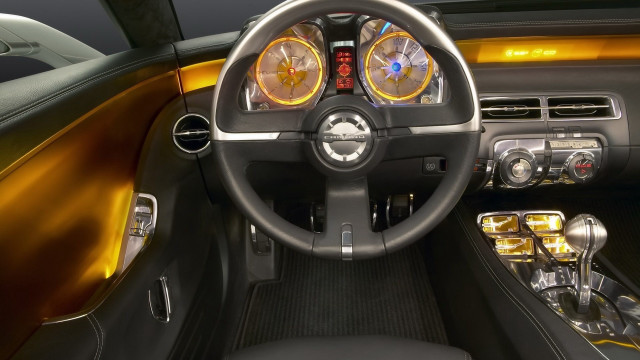 Car dashboard steering wheel clock free wallpaper - medium preview image
