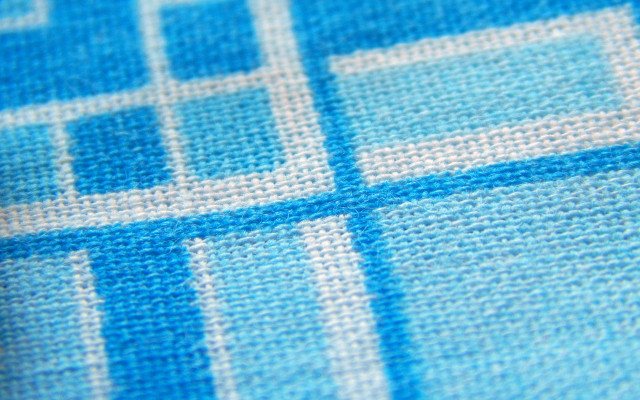 Blue white fabric square pattern free wallpaper - medium preview image
