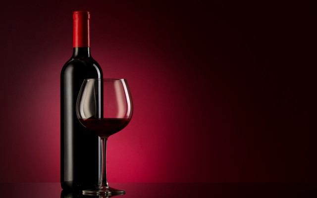 Wine glass bottle table red free wallpaper - medium preview image
