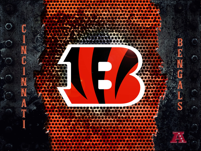 Cincinnati logo metal background red free wallpaper - medium preview image