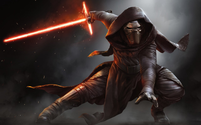 Star wars hero dual lightsabers free wallpaper - medium preview image