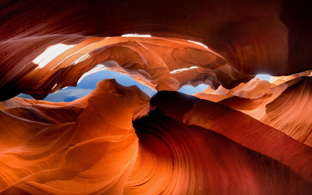Canyon tallrock firecloud orangefire sunset free wallpaper - medium preview image