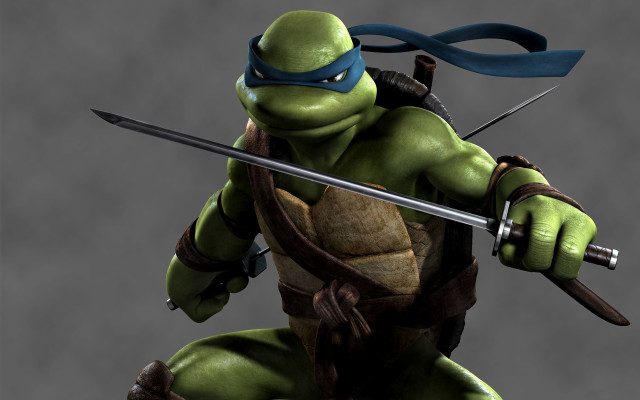 Teenage ninja turtle sword helmet free wallpaper - medium preview image