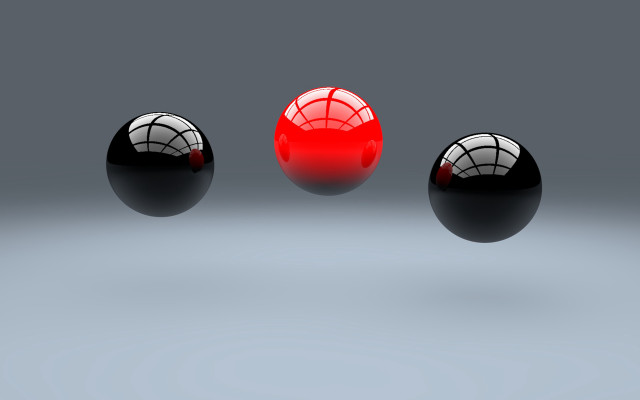 Red poke ball raytracing group free wallpaper - medium preview image