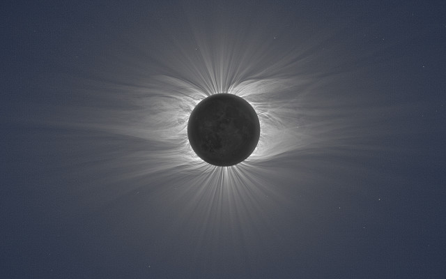 Solar eclipse space bright sun free wallpaper - medium preview image
