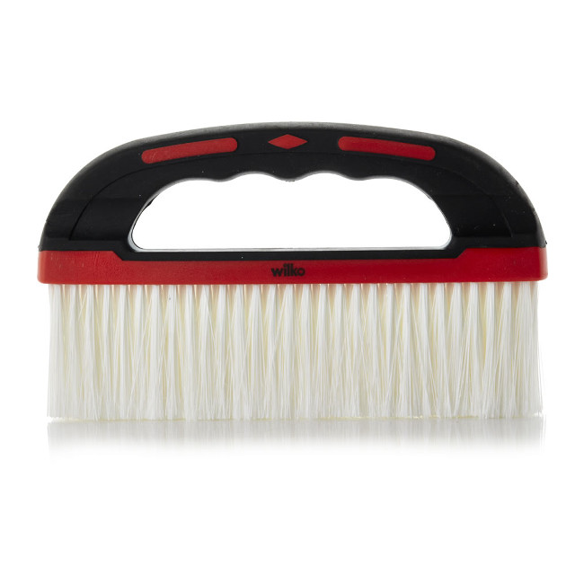 White black brush red trim free wallpaper - medium preview image