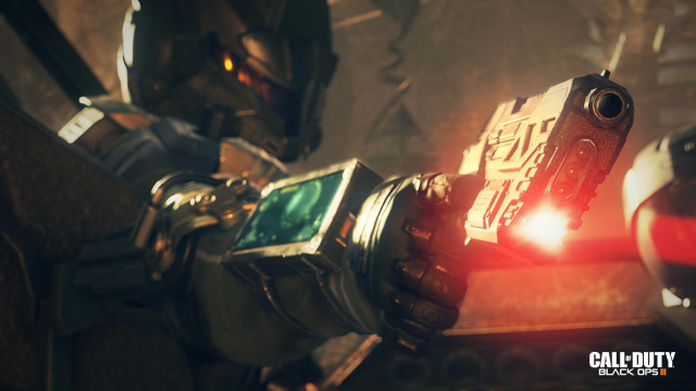 Robot cellphone red light rayonism free wallpaper - medium preview image