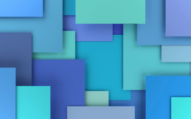 Blue green abstract squares rectangles #2 free wallpaper - medium preview image