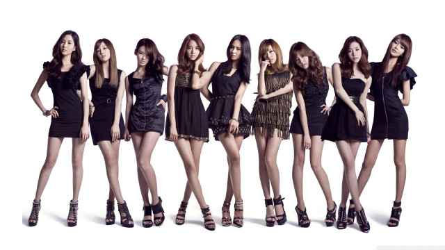 Women group short dresses high #3 free wallpaper - medium preview image