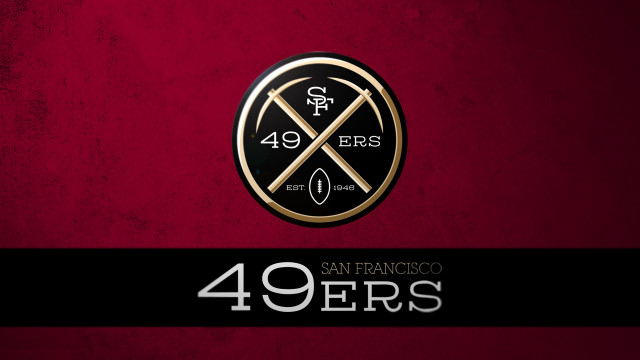 Red wall black gold logo free wallpaper - medium preview image