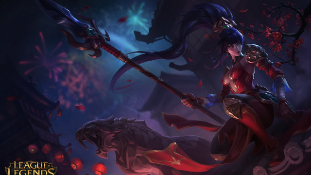 Woman horse demon sword armor free wallpaper - medium preview image