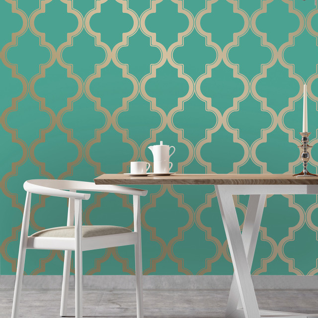 Table vase candle wall pattern free wallpaper - medium preview image
