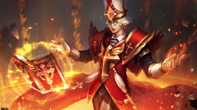 Fire magic renaissance splash armor free wallpaper - medium preview image