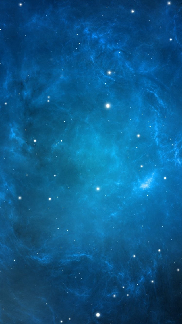 Blue space stars bright cluster free wallpaper - medium preview image