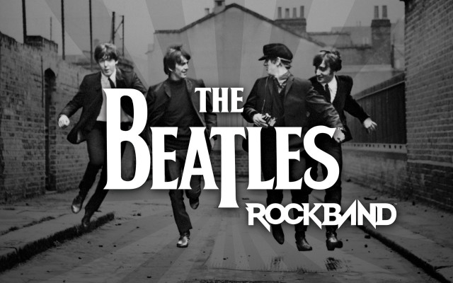 The beatles rock band running free wallpaper - medium preview image