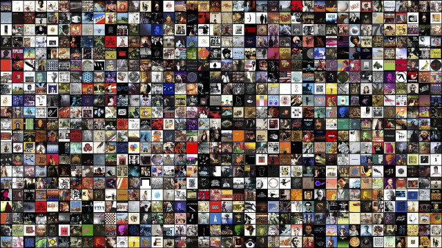 Large group different pictures various free wallpaper - medium preview image