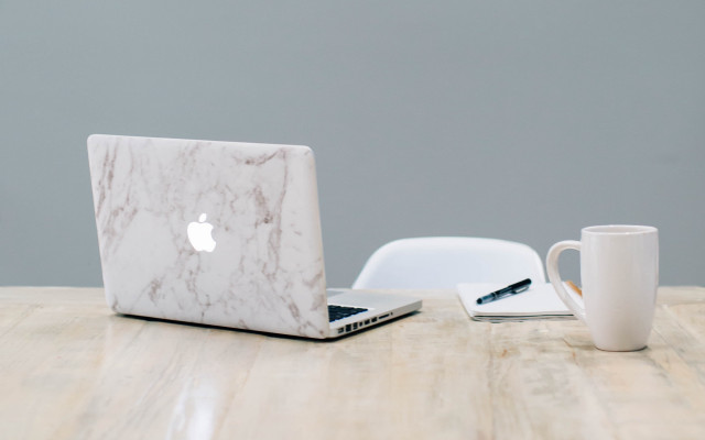 Marbled macbook coffee white chair free wallpaper - medium preview image