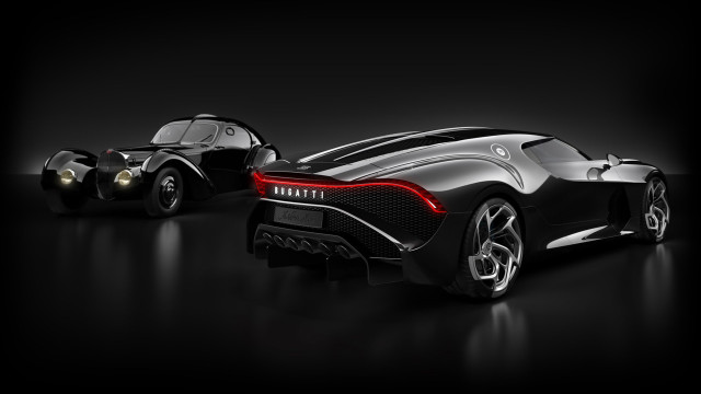Futuristic car red taillight black free wallpaper - medium preview image