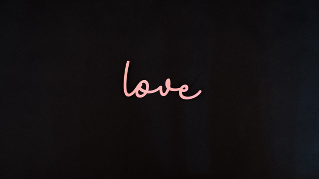 Black pink love edward ruscha free wallpaper - medium preview image