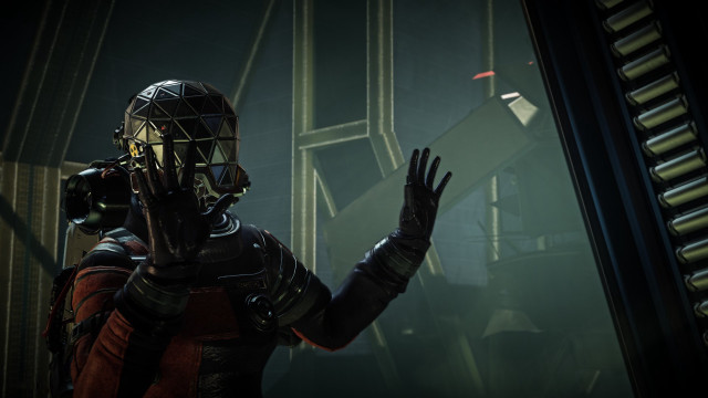 Man gasmask gloves gun darkroom free wallpaper - medium preview image