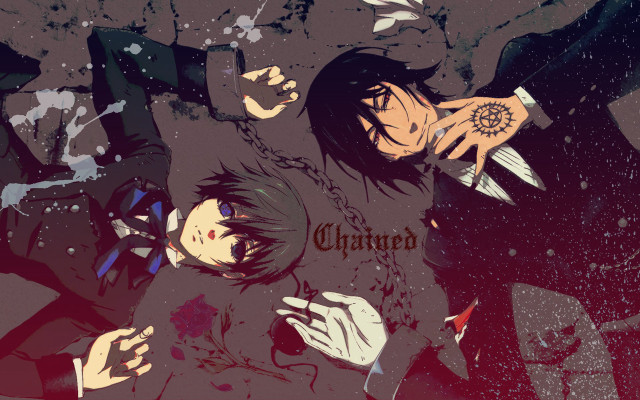 Group people knives men hands free wallpaper - medium preview image