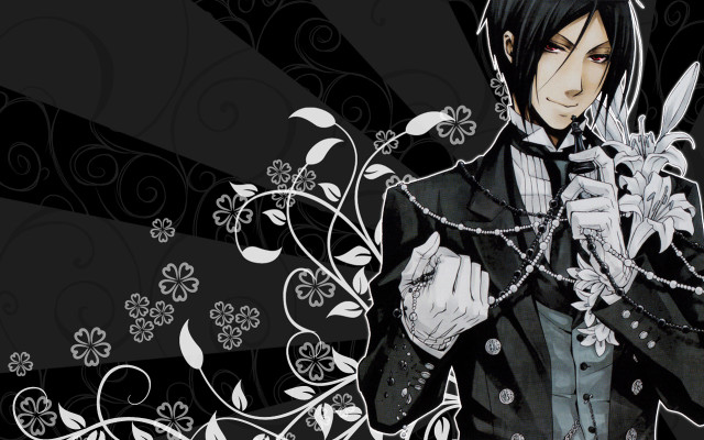 Man knife black background white free wallpaper - medium preview image