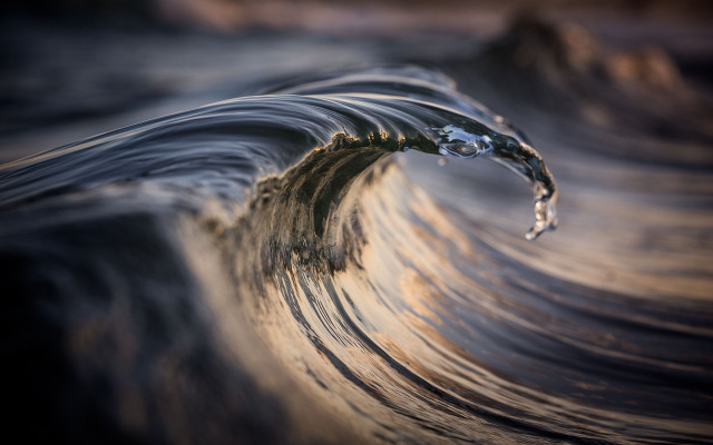 Wave water drop cloud ocean free wallpaper - medium preview image