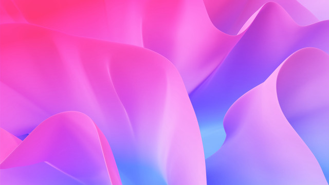 Pink blue flower closeup 3d free wallpaper - medium preview image