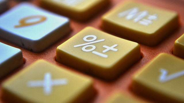 Calculator sale price typographic computer free wallpaper - medium preview image