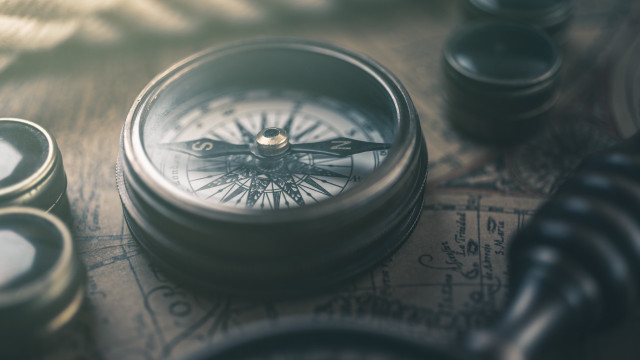 Compass map light magic circle free wallpaper - medium preview image